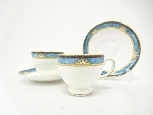 WEDGWOOD　ウェッジウッド　ランボーン　カップ＆ソーサー　ペア　洋食器
